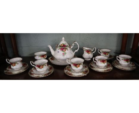 Royal Albert Old Country Roses tea service 