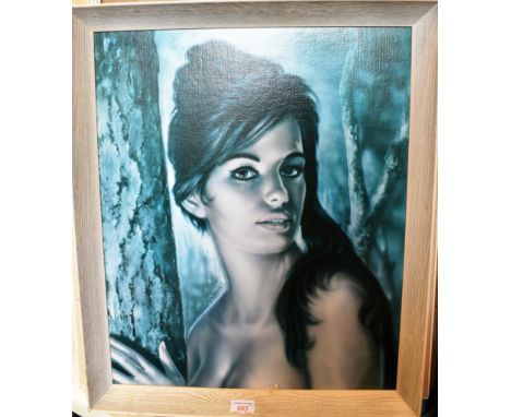 AFTER J.H. LYNCH  'Tina',  colour print, with period Boots framer's label verso, 57cm x 47cm. 