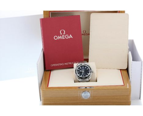 Rare Omega Planet Ocean Seamaster 600m 'SAS Edition' stainless steel gentleman's bracelet watch, ref. 22005200, circa 2018, n