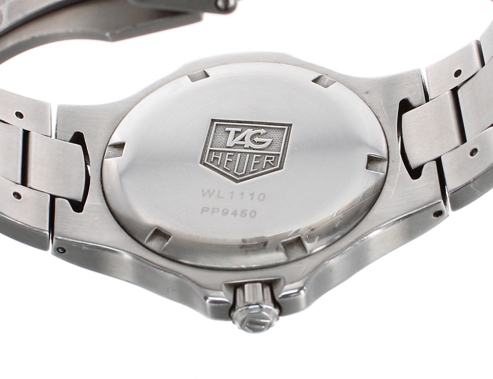 Tag Heuer Kirium Professional 200m stainless steel gentleman's bracelet watch, ref. WL1110, circu