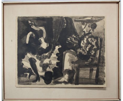 Picasso, El Toro Series Lithograph. With Neikrug Gallery (New York) label verso. Pencil numbered in lower margin. Image Size: