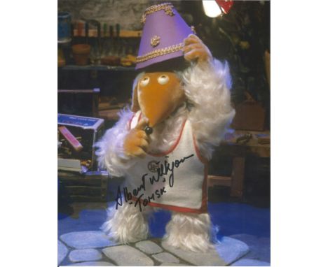 Lot of 3 Wombles hand signed 10x8 photos. These beautiful hand-signed photos depict Albert Wilkinson as Tomssk in The Wombles