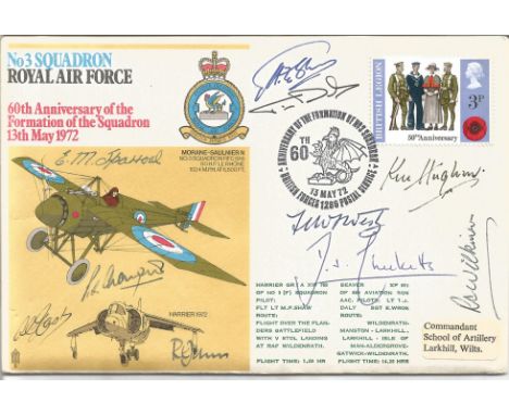 Air Cdre West VC, Flt Lt Mike Shaw, Wg Cdr Champniss, Wg Cdr Johns, Wg Cdr Roy Wilkinson, H. K. Ken Hughes, Wg Cdr Ted Sparro