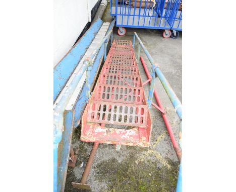 VINTAGE PLAYGROUND SLIDE, BY "HIRST &amp; SONS LTD HALIFAX"