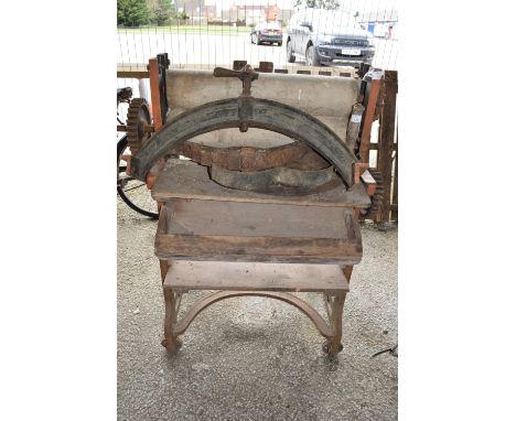 VINTAGE MANGLE, LOCAL INTEREST, BY BYFORDS OF HOLT, NORFOLK