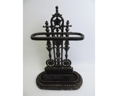 Victorian Cast Iron Umbrella/Stick Stand 