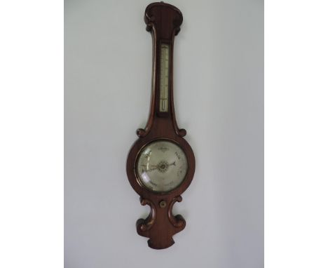 Victorian Mahogany Barometer - 95cm 