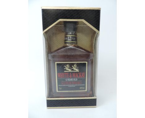 Bottle of Whyte and Mackay 12 Year Old Scotch Whisky 