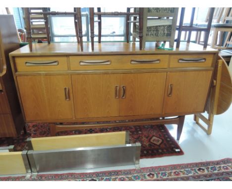 A vintage teak sideboard, labelled G plan