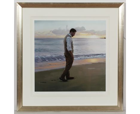 * IAIN FAULKNER,
WANDERER
limited edition giclee print on paper, signed and numbered 71/150 in pencil
59cm x 59cm 
Mounted, f