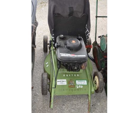 Hayterette lawn mower with a Briggs &amp; Stratton 3.5hp engine