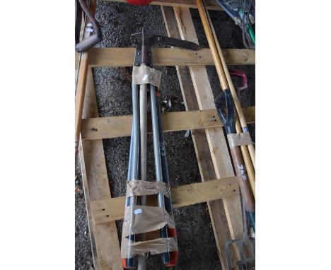 Garden tools to include lawn shears, loppers, etc