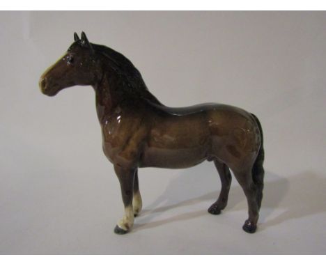 A Beswick Welsh Cob (standing) in brown gloss, model no. 1793