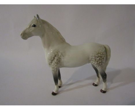 A Beswick Welsh Mountain Pony "Coed Coch Madog" in grey gloss, model no. 1643