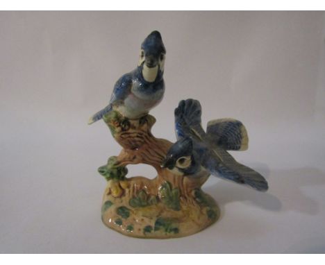 A Beswick figure of American Blue Jays, model no. 925