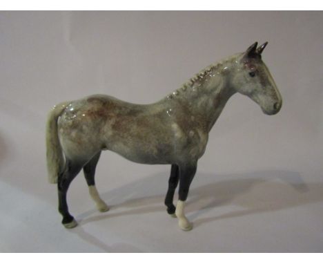 A Royal Doulton Hunter Horse in grey gloss, model no. H260