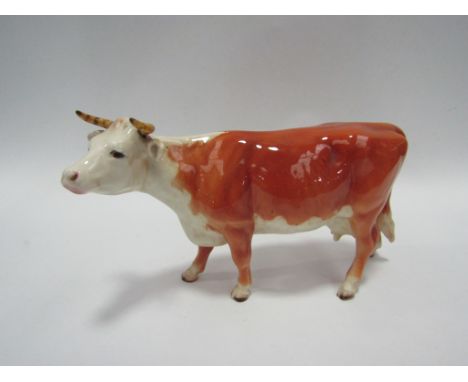 A Beswick Guernsey Cow (first version), model no. 1248A