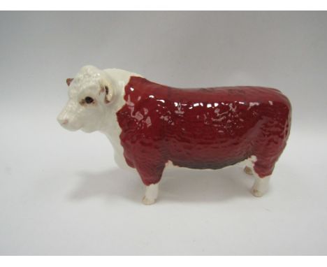 A Beswick Hereford Bull, model no. 1363A