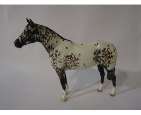 A Beswick Appaloosa Stallion in grey gloss, model no. 1772