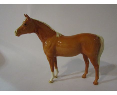 A Beswick Arab "Bahram" in Palomino gloss, model no. 1771