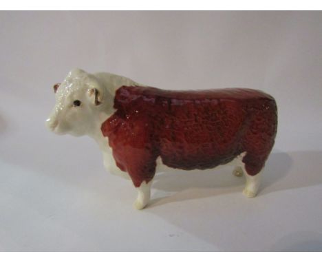 A Beswick Hereford Bull, model no. 1363A
