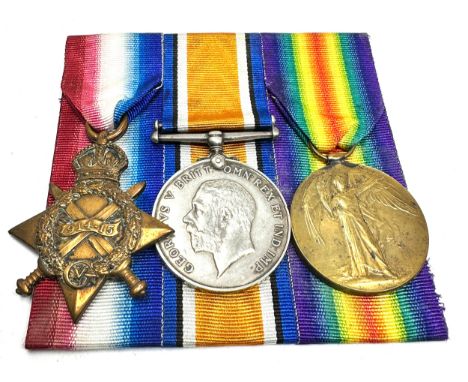 ww1 trio medals to liverpool regiment mounted 