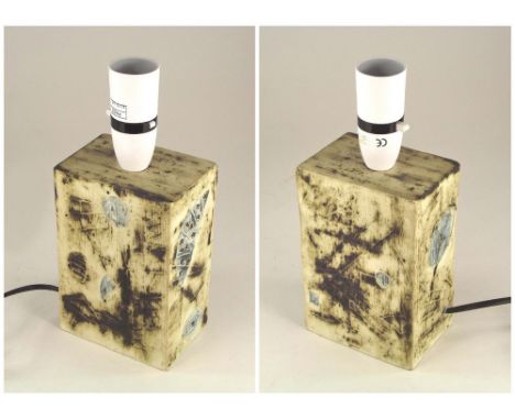 CARN POTTERY. A John Beusmans, Carn Pottery lamp base. Height 23cm.