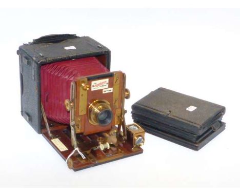 Sanderson plate camera Red Bellows