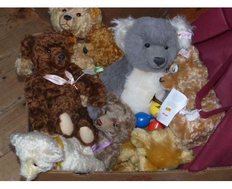 Charlie Bear, collection of Steiff and other bears