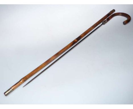 19th Century sword stick