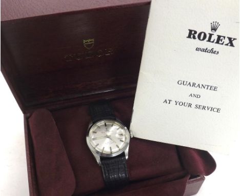 Tudor Prince Oysterdate Rotor Self-Winding stainless steel gentleman's wristwatch, ref. 7966/0, serial no. 587xxx, circa 1966