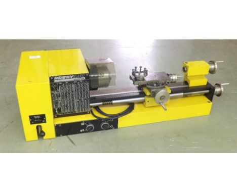 Hobby Mat Universal lathe type MD65 with accessories including a milling attachment; with instruction manual