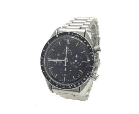 Omega Speedmaster Professional chronograph stainless steel gentleman's bracelet watch, ref. ST145.022, movement serial no. 48