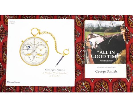 Michael Clerizo - George Daniels a Master Watchmaker & His Art, published by Thames & Hudson; also George Daniels - 'All in G