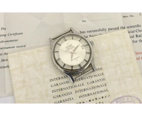 Omega Constellation Chronometer automatic stainless steel gentleman's wristwatch,  ref. ST 168.005, movement serial no. 20362
