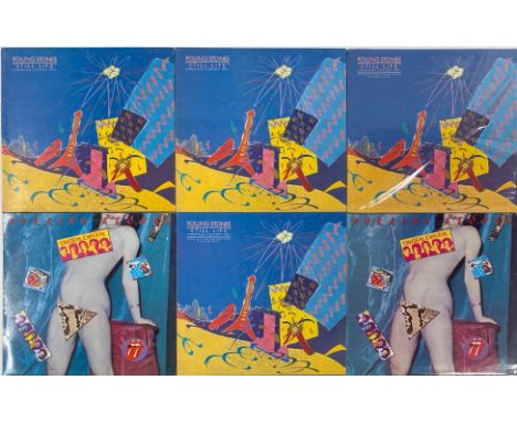 Six Rolling Stones vinyls, comprising of four Still Life vinyls, including one picture disc and two Undercover records.