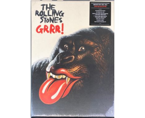 The Rolling Stones GRRR! Greatest hits 1962-2012 super deluxe edition, factory sealed.