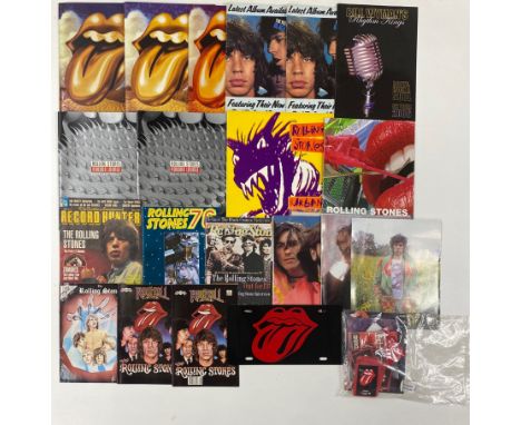 A quantity of Rolling Stones ephemera.