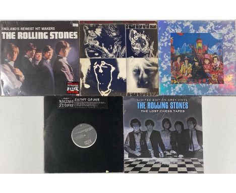 Five various Rolling Stones albums, including The Lost Chess Tapes.