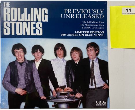 The Rolling Stones, Coda Records, 2015 Czech Republic release. CPLVNYO22. Sealed Album, limited edition to 500 copies on blue