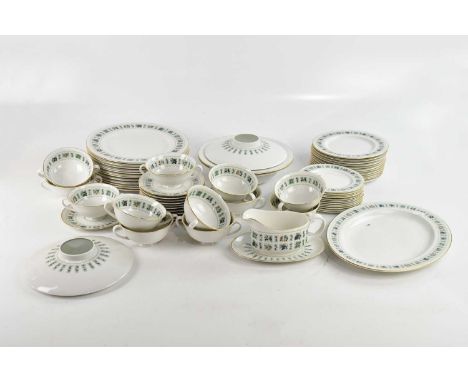 ROYAL DOULTON; an extensive part tea and dinner service in the 'Tapestry' pattern.