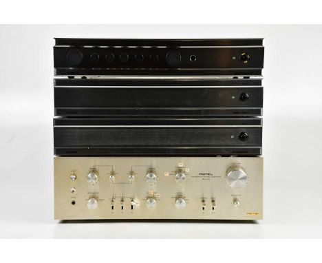 Four amplifiers comprising of Rottel RA-1212, two Sugden Audition-P and a Sugden Audition-PRE.Condition Report: The item or i