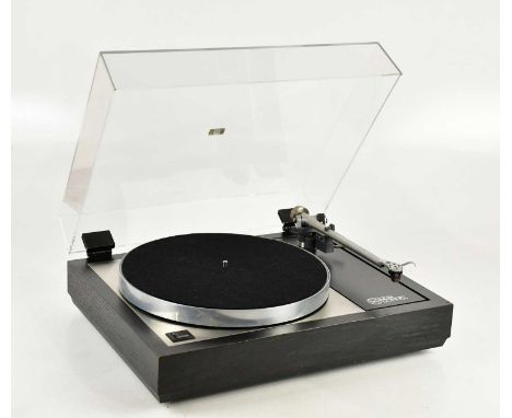 LINN; a Sondex LP12 turntable, with Audio-Technica pickup arm, 45 x 35cm.Condition Report: The item or items in this lot are 