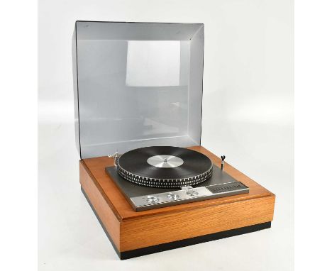 GARRARD; a 401 turntable, 48 x 47cm.Condition Report: We do not guarantee full working order on any electric item, Lacking ar