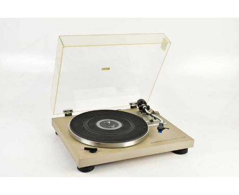 PIONEER; a PL-512 stereo turntable, 44 x 35cm.Condition Report: The item or items in this lot are sold as decorative works of