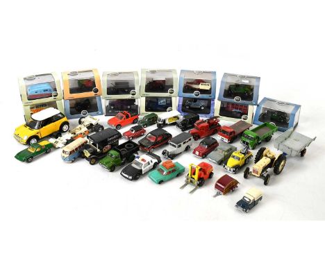 A collection of mainly playworn toy cars including Matchbox, Siku, Carlton, Whizzwheels, Guisval, etc (qty).
