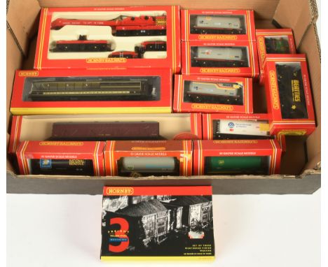 Hornby GB &amp; China OO Group of boxed rolling stock. To include R6034 "Beatties" tank wagon, R4377 Devon Belle Observation 