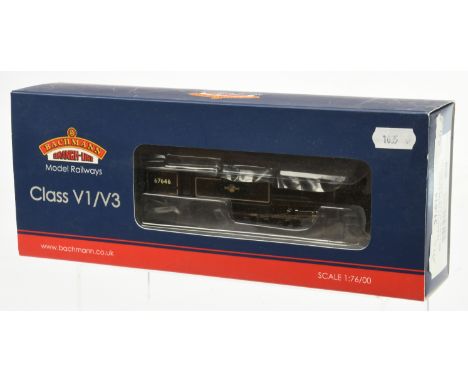 Bachmann 31-614 2-6-2 BR V3 Class Steam Tank Locomotive No. 67646. Condition is Mint in Excellent box and outer sleeve.&nbsp;