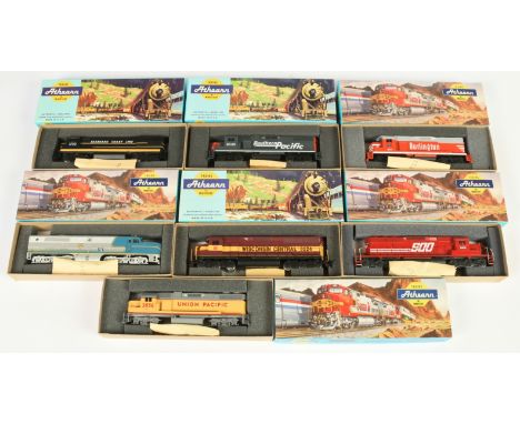Athearn HO Gauge group of Diesel Power &amp; Dummy Locomotives to include Ref 3483 U33B Diesel Locomotive No. 1733 "Seaboard 