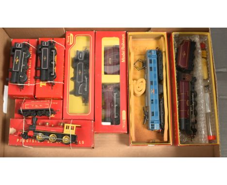 Triang mixed group of Locomotives to include R358S/R233 2-6-0 Old Timer Steam Locomotive "Davy Crockett" with Tender, R388 EM